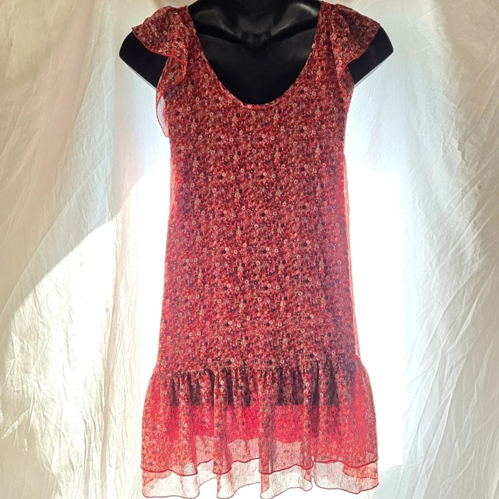 Floral Ruffle Dress - Picture 9 of 13